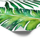 Tropische Flora Poster (Hoek)