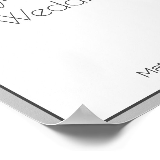 Tropische floraal poster (Hoek)