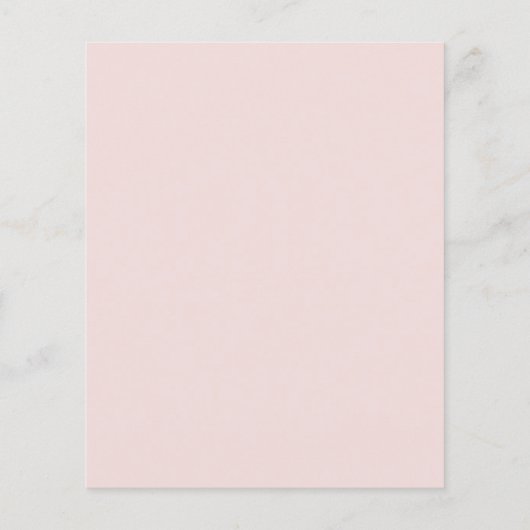 Tropische Floral Arch Budget Summer Weduwen Uitnod (Achterkant)