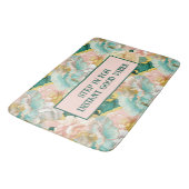 Tropische Floral Bath Mat (Gekanteld)