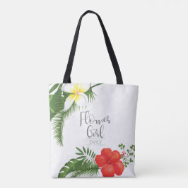 Tropische Floral Bloemenmeisje ID475 Tote Bag