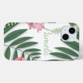 Tropische Floral Case-Mate iPhone Case (Achterkant (horizontaal))