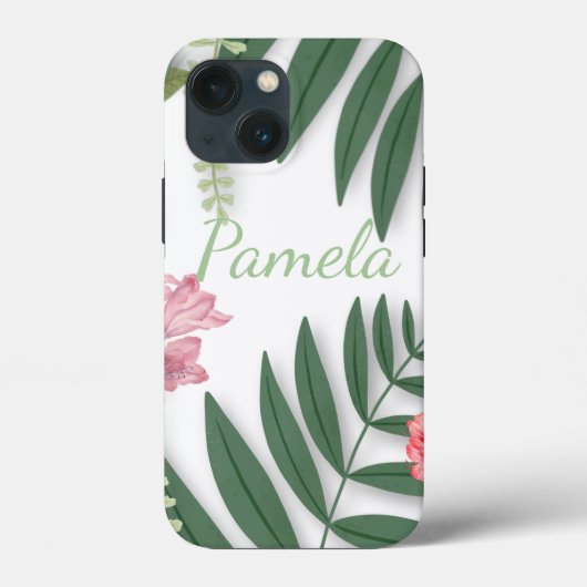 Tropische Floral Case-Mate iPhone Case (Achterkant)