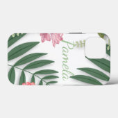Tropische Floral Case-Mate iPhone Case (Achterkant (horizontaal))