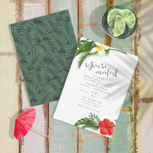 Tropische Floral Destination Wedding ID475