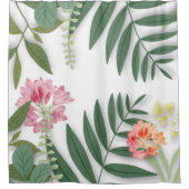 Tropische Floral Douchegordijn (Voorkant)