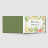 Tropische Floral Elegance  ventilator personaliser Gastenboek (Volledig)