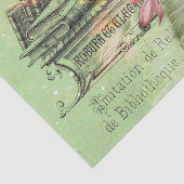 Tropische Floral Ephemera-ontkoppeling Tissuepapier (Detail)