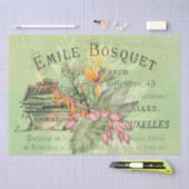 Tropische Floral Ephemera-ontkoppeling Tissuepapier (Craft)