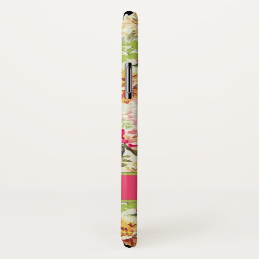 Tropische Floral | Hawaii | Gepersonaliseerd Case-Mate iPhone Case (Achterkant / rechts)