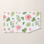 Tropische Floral Hawaiian Bad Handdoek (Handdoek)