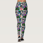 Tropische Floral Hawaiian Leggings (Achterkant)