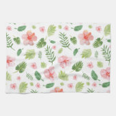 Tropische Floral Hawaiian Theedoek (Horizontaal)