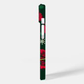 Tropische Floral Hibiscus Snowflakes kerst | Case-Mate iPhone Case (Achterkant / Links)