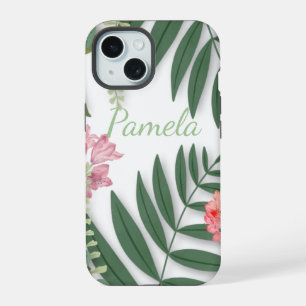 Tropische Floral iPhone 15 Case