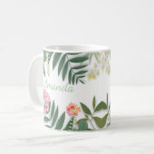 Tropische Floral Koffiemok (Voorkant links)