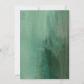 Tropische Floral Luau Verjaardag Kaart (Achterkant)