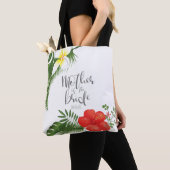 Tropische Floral moeder van de Bride ID475 Tote Bag (Dichtbij)