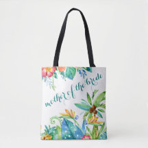 Tropische Floral moeder van de Bride
