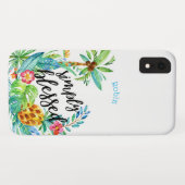 Tropische Floral Name Inspiration (Inspiratie zond Case-Mate iPhone Case (Achterkant (horizontaal))