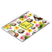 Tropische Floral Notitieboek (Linkerzijde)