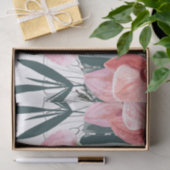 Tropische Floral Orchid bruiloft Tissuepapier (Geschenk)