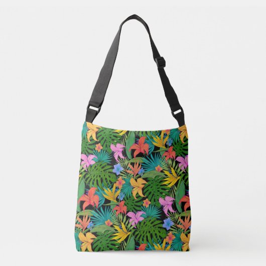 tropische Floral over tas (Voorkant)