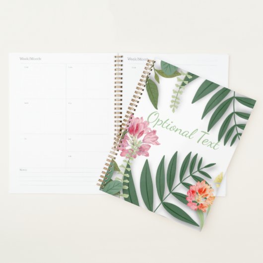 Tropische Floral Planner (Display)