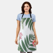 Tropische Floral Schort (Gedragen)