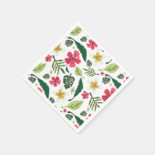 Tropische Floral Servet (Hoek)