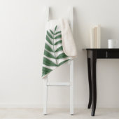 Tropische Floral Sherpa Deken (In situ)