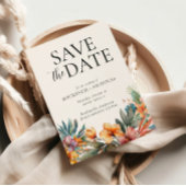 Tropische Floral sla de datum op Kaart