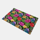 Tropische Floral Summer Mood Pattern Deurmat (Schuin)