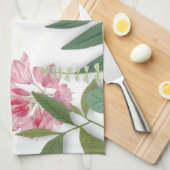 Tropische Floral Theedoek (Quarter Fold)