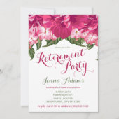 Tropische Floral, Uitnodigingen van de Pensioenpar (Voorkant)