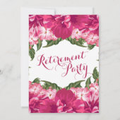 Tropische Floral, Uitnodigingen van de Pensioenpar (Achterkant)