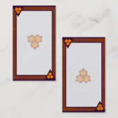 Tropische Floral Visitekaartje (Voorkant / Achterkant)