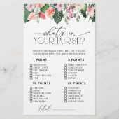 Tropische Floral wat zit er in je paardenspel (Voorkant)