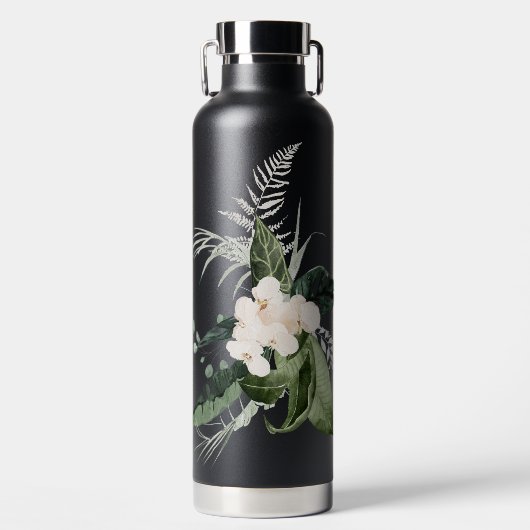 Tropische Floral Waterfles (Voorkant)