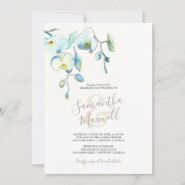 Tropische Floral Waterverf Weddenschap Stationery