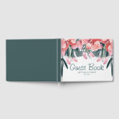 Tropische Floral Wedding Persoonlijk Gastenboek (Volledig)