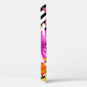 Tropische florale naadloos patroon. Hibiscus en pa Case-Mate iPhone Case (Achterkant / Rechts)