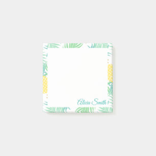 Tropische florale schattige post-it noot post-it® notes