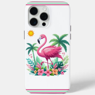Tropische/Florida roze flamingo iPhone 15 Pro Max Hoesje