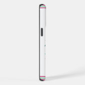 Tropische/Florida roze flamingo iPhone Hoesje (Rechterkant)