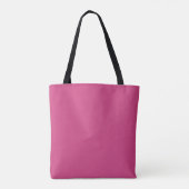 Tropische/Florida roze flamingo Tote Bag (Achterkant)