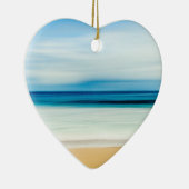 Tropische Florida Sandy Beach, Ocean & Waves Keramisch Ornament (Rechts)