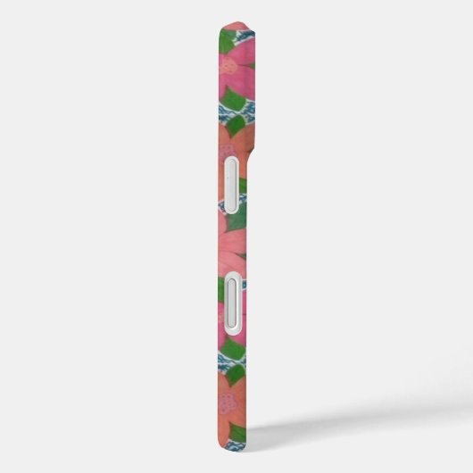 Tropische Flowers iPhone Case (Achterkant / Rechts)