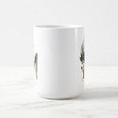 Tropische foliage Monogram Letter "M" Personeelskl Koffiemok (Center)