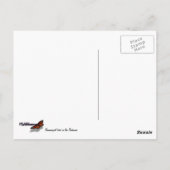 Tropische fotografie van de vogelsoort briefkaart (Achterkant)